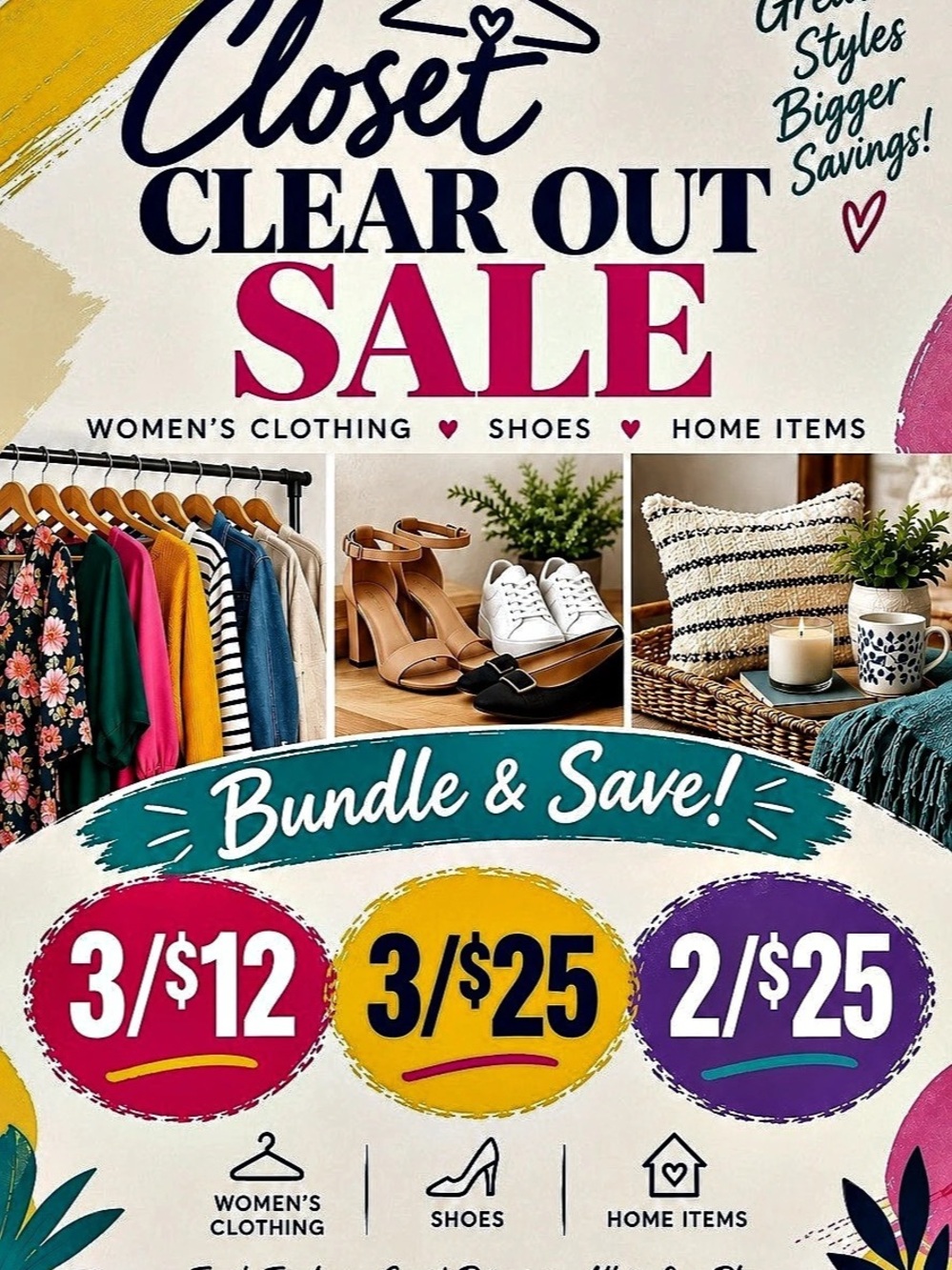 Women's Closet Clearout